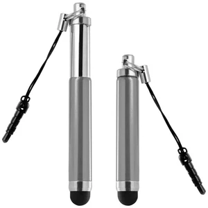 Universal ausziehbarer Touchscreen Eingabestift – 3.5mm Klinkenstecker – Silber - Afbeelding 1 van 6