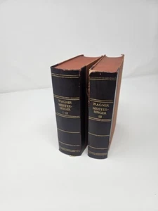 Richard Wagner Die Meistersinger von Nurnberg Eulenburg Edition 2 Book Set - Picture 1 of 23