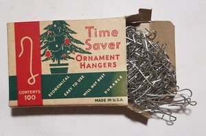 Caja Vintage Perchas Adornos Navidad - Imagen 1 de 7