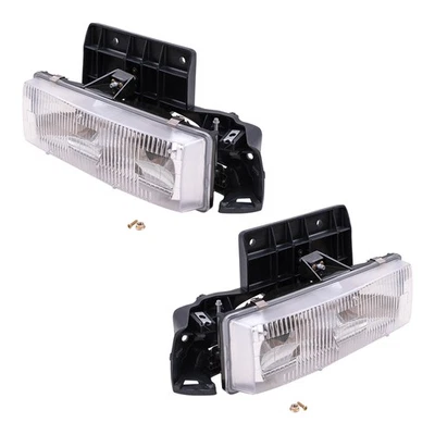 Headlight For 1995-2005 Astro w/ Mounting Panel Set 16518494 1995-2005 Safari - Image 1 of 4