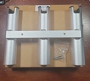 Aluminium 3 Tube Fishing Rod Holder for Boat w/Screws Side Mount - Picture 1 of 5