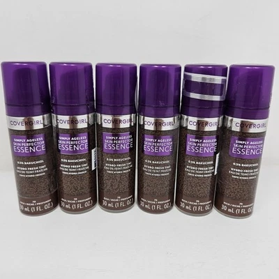 Lot of 6 ~ Covergirl Simply Ageless Skin Perfector Essence Foundation, 70 Rich - Image 1 of 2