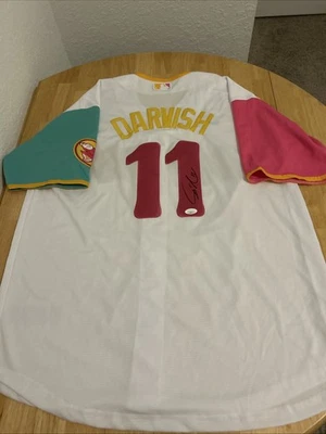 Yu Darvish San Diego Padres Autographed Jersey JSA Certified - Image 1 of 4