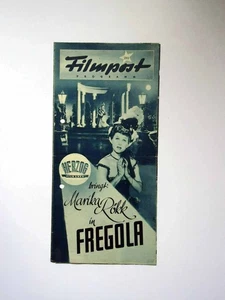 Fregola - Marika Rökk - Filmpost Programm - FP gelocht (4/25) - Picture 1 of 1