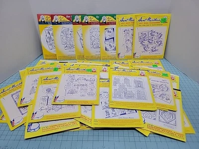 Lot 46 Vintage Aunt Martha's Hot Iron Transfers Embroidery - Image 1 of 4