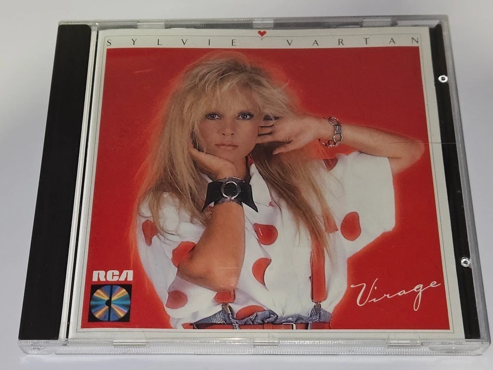 Sylvie Vartan "Virage" CD 10 Songs 1986 RCA Records *Free Shipping* RARE Foto 1 de 4