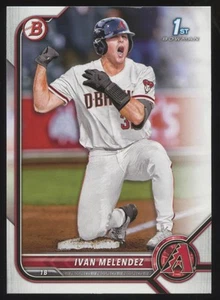 Bowman Draft 2022 #BD-29 Ivan Meléndez Arizona Diamondbacks - Imagen 1 de 2