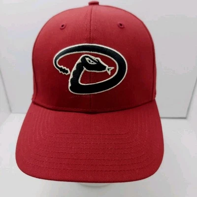 Arizona Diamondbacks Red MLB Baseball hat Snap Back cap OSFM By '47 Twins - Image 1 of 4