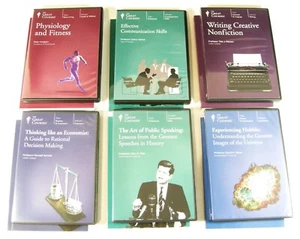 THE GREAT COURSE 6 DVD Book Fitness Communication Writing Economist Speak Hubble - Picture 1 of 7