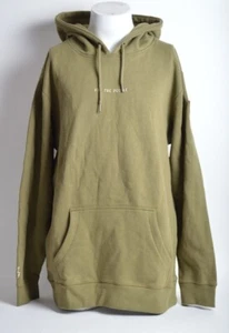 Neu mit Etikett Peace Park For The People Bio-Hoodie für Herren $ 85 grün Baumwolle Snowbird - Bild 1 von 7