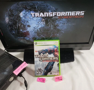 Transformers War for Cybertron 1 Xbox 360 con estuche Transformer X-Box 2010 Foto 1 de 4