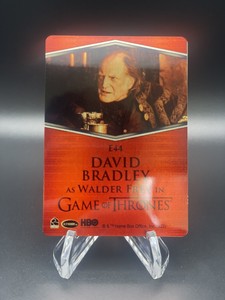 2022 Rittenhouse Game Of Thrones #E44 David Bradley as Walder Frey Metal Card