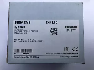 Siemens TXM1.8D Digital Input Module New In Box - Picture 1 of 3