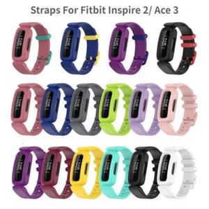 Cinturino Orologio Bracciale Per Fitbit Ace 3 Silicone Cinturino Ricambio Sport Morbido - Foto 1 di 27