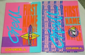 CARTELLINA TRE LEMBI CON ELASTICO O'NEILL GRANDE A4 SCUOLA VINTAGE FANTASIA PA44 - Picture 1 of 10