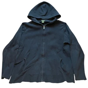 Eddie Bauer Hoodie Mens 2XL Sweatshirt Full Zip Pockets Outdoors Athleisure - Picture 1 of 6
