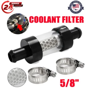 For Auto Truck Off Road Inline Heater Core Coolant Filter Inspection System 5/8" - Picture 1 of 12