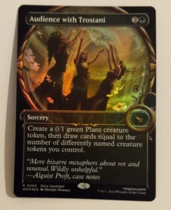 Audience with Trostani Showcase FOIL NM/M Magic the Gathering Karlov Manor MTG - Picture 1 of 2