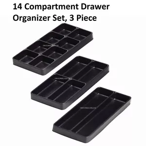 Tool Box Drawer Organizer Tray Set Perfect for Tool Chest Cart Cabinet, Hardware - Picture 1 of 3