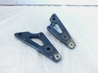 79-80 Yamaha XS750 XS850 Left/Right Rear Passenger Foot Rest Peg Bracket Mounts - Image 1 of 4