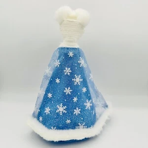 Barbie Puppe Festkleid Kleid Fell Muff Schuhe Handschuhe - Bild 1 von 3