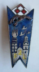 POLISH POLAND BEFORE WWII 2nd AIR FORCE PILOT REGIMENT BADGE - Picture 1 of 3
