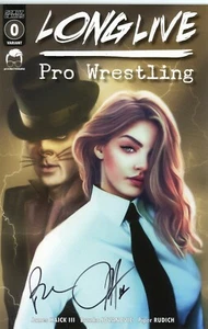 Long Live Pro Wrestling #0 James Haick III & Branko Jovanovic Signed No COA - Picture 1 of 4