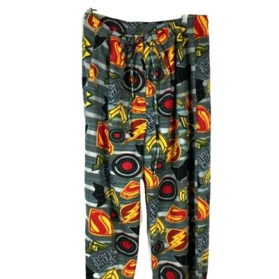 Justice League Youth Lounge Pajama Pants SIZE XXL Batman Superman - Image 1 of 4