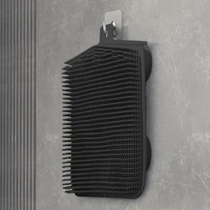 Shower Back Scrubber Wall Mounted, Hands-Free Shower Back and Foot Scrubber with - Picture 1 of 7