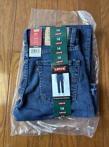 Levi's 511 Boys Slim Fit Blue Denim Jeans Size 14 New w Tags - Picture 1 of 5