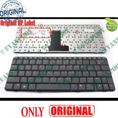 Nuevo teclado estadounidense HP Compaq 2230s 2230 CQ20 -100 -200 negro V062326BS1 493960-001 Foto 1 de 4