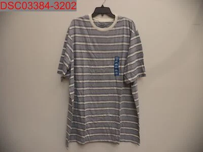 Camiseta Foundry Grande y Alta Para Hombre Joven Azul Marino Variesty Rayas, 3XLT 5830657010013 Foto 1 de 4