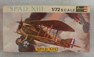 Vintage Revell H-627 Spad XIII 1:72 Scale Aircraft Model Kit - Picture 1 of 2