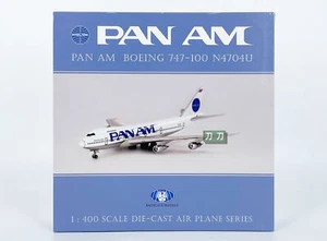 RM 1:400 Pan Am Boeing 747-100 N4704U Diecast Aircraft Model - Picture 1 of 5