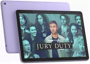 Amazon Fire HD 10 13th Gen 32GB WiFi 10.1" Full HD Screen Lilac / Purple - Picture 1 of 4