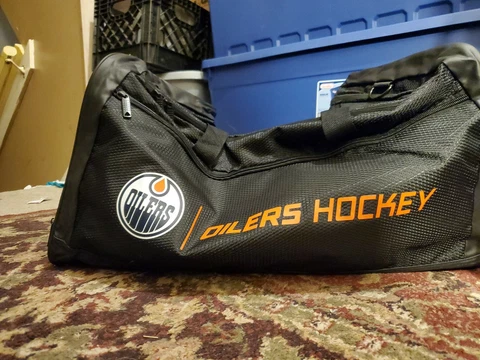 Edmonton Oilers NHL Authentic Pro Duffle Bag Cover