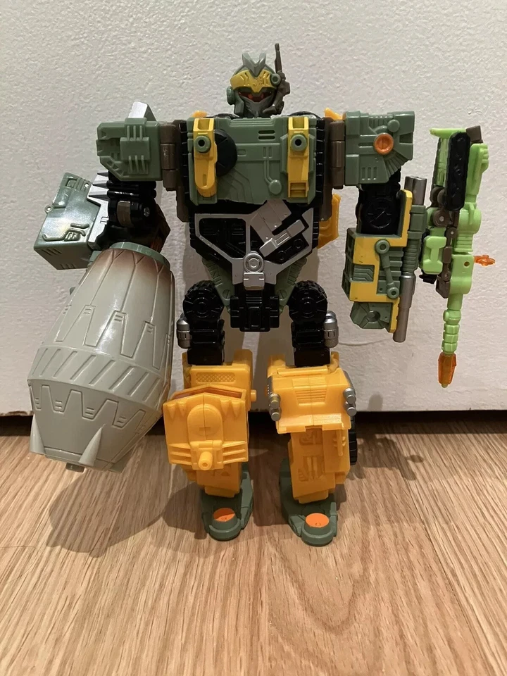 TRANSFORMERS CHUG UNIVERSE HEAVY LOAD W/ DRILL BIT 100% COMPLETE + MANUAL - Image 1 of 2