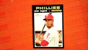 2020 Topps Hertiage SP #458 Jean Segura - Picture 1 of 2