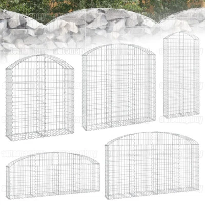 Gabionen Steinkorb Steingabionen Wand Draht Mauer Säule Zaun Gitter Säulen - Bild 1 von 4