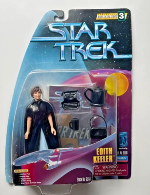 Figura de acción Playmates Star Trek Edith Keller Warp Factor serie 3 1998 TOS Foto 1 de 4