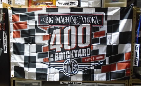 2018 Big Machine Vodka 400 at the Brickyard Collector Banner Flag 3' x 5' Cover