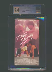 1988 Dirty Dancing VHS Sealed BL Slipcase CGC 9.4 Seal A+ - Picture 1 of 4