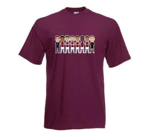Aston Villa 2023-24 Vector Heroes Kids Burgundy T-Shirt tshirt tee 1-14 Years
