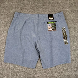 Denali Stretch Hybrid Walk Shorts Herren 42 Blau Golf Arbeit Freizeit Flex Neu mit Etikett - Bild 1 von 9