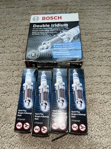 4 Pcs OE Double Iridium Spark Plug 9698 Bosch - Picture 1 of 1