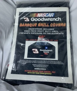 Dale Earnhardt Sr. #3 HEAVY VINYL Grill Cover 68”x21"x35" NASCAR Action Barbecue - Picture 1 of 2