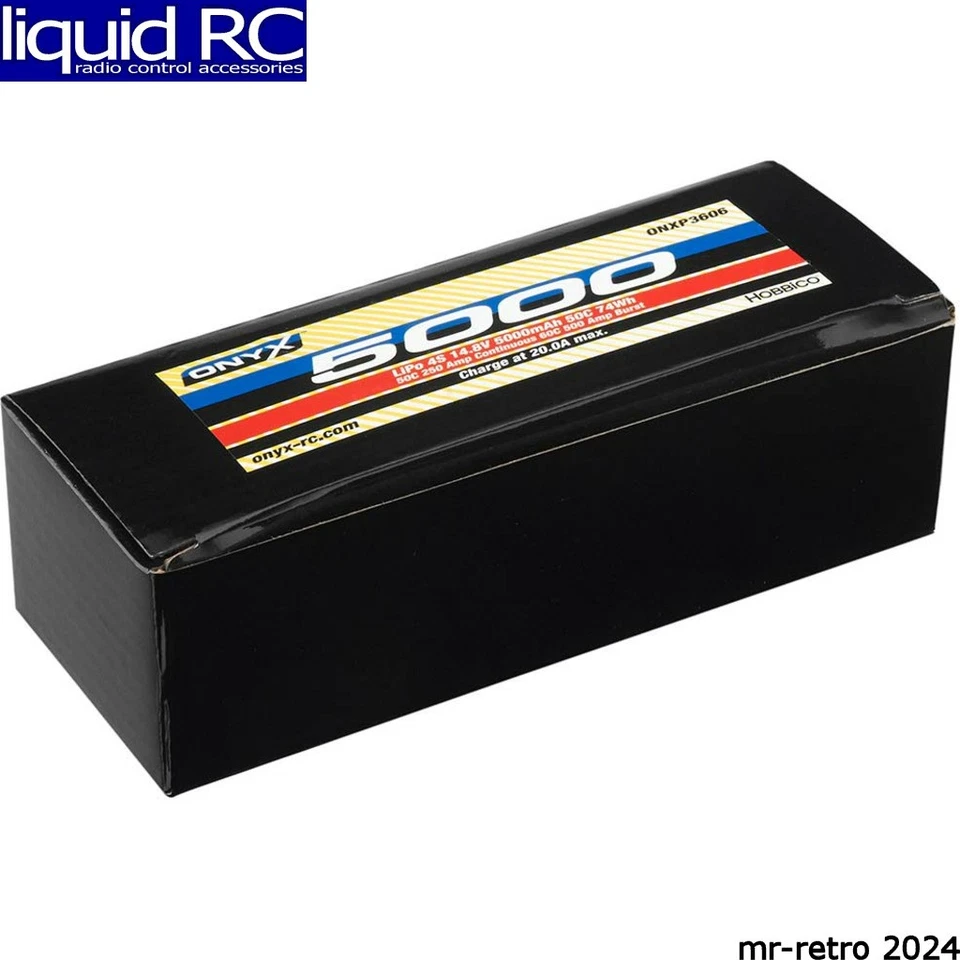 Onyx-RC P3606 LiPo 4S 14.8V 5000mAh 50C Star Plug - Image 1 of 1