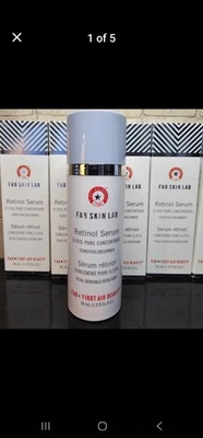 Lote de 6 Sueros de Retinol First Aid Beauty Fab Skin Lab 0.25% Concentrado Puro Foto 1 de 4