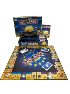 MONOPOLI EURO Edizione celebrativa - Editrice Giochi 1999 Monopoly COMPLETO - Immagine 1 di 4