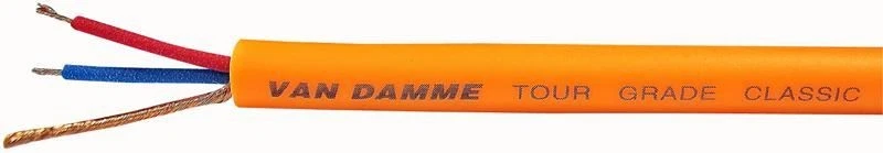 VAN DAMME - Cable de micrófono XKE clásico de grado tour naranja carrete de 100 m Foto 1 de 1